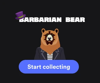 Exclusive Barbarian Bear NFT collection