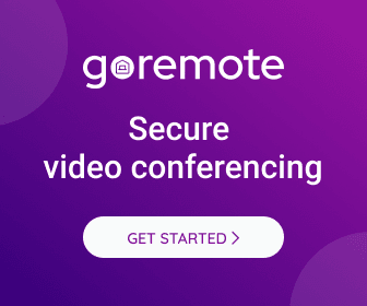 GoRemote - EU-Hosted Secure video conferencing.